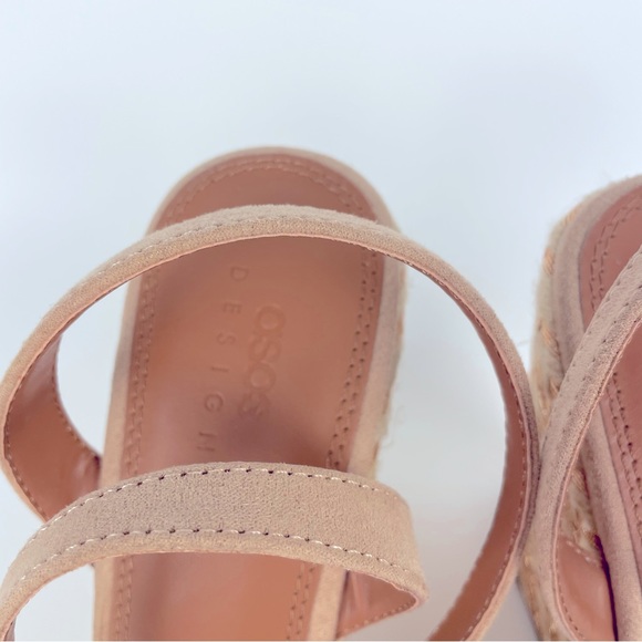 ASOS Tula Metallic Espadrilles with Rose Gold Detailing. - Picture 11 of 16